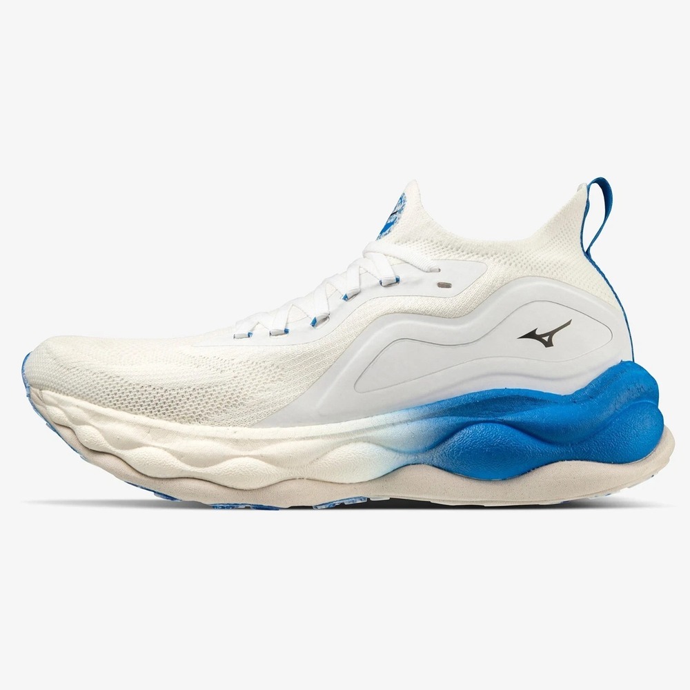 Womens Size 7.5- Mizuno Wave Neo Ultra Shoes Running White Blue Sneakers NEW